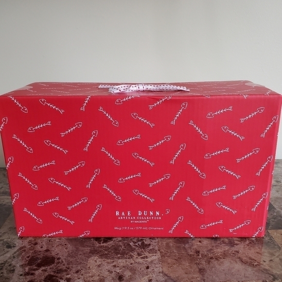 🇺🇸 Rae Dunn Cat Mom Mug & Photo Frame "Meowy Christmas" Gift Set - Picture 6 of 8